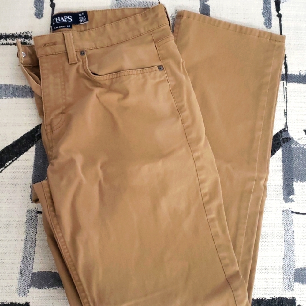 32/33 Chaps Khaki Pants Men